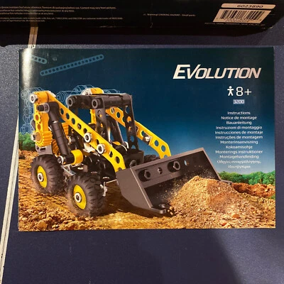Erector Evolution Mini Loader 2 in 1 Set 6023890 Mercano Real Metal New Open Box - Image 1 of 4