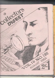 REVISTA COLLECTORS DIGEST, HERBERT LECKENBY, AGOSTO 1962 - Imagen 1 de 1