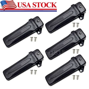 5pcs Belt Clip KBH-10 for Kenwood TK-272G TK-372G TK-370G TK-360G Portable Radio - Zdjęcie 1 z 5