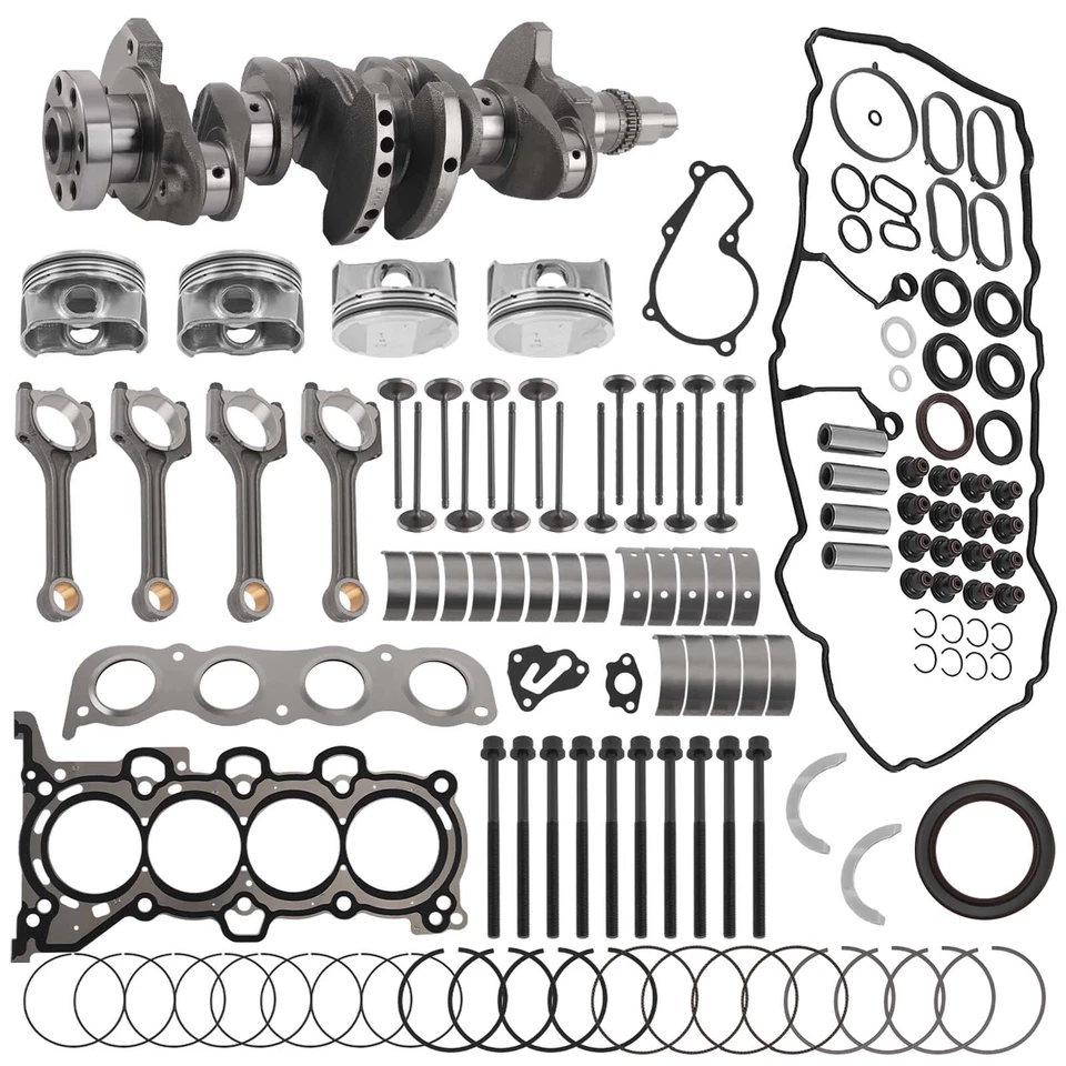 Kit de juntas de pistón de reconstrucción de motor G4NH 2,0 L varillas de cigüeñal para Hyundai Kia 17-22 Foto 1 de 4