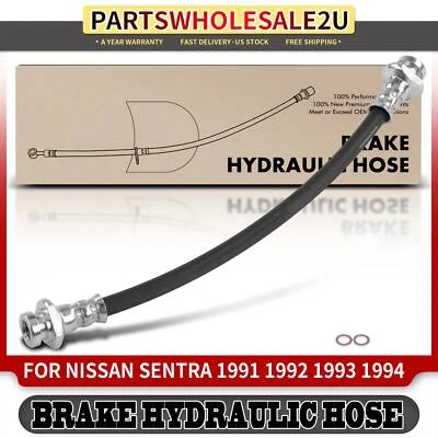 Manguera hidráulica de freno trasero para Nissan Sentra 1991 1992 1993 1994 L4 1,6 L sin ABS Foto 1 de 4