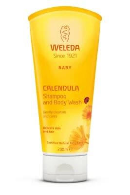 Weleda Baby Calendula Shampoo and Body Wash 200ml - Image 1 of 2