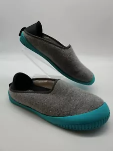 Dualyz Kush Hausschuhe Türkis Grau Unisex M4,5/W6 Hausschuhe Komfort - Bild 1 von 10