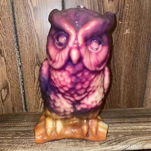 Wax Owl Statue Candle Solid Wax! - Picture 1 of 7