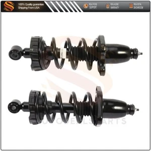 Fits 2006-2014 Honda Ridgeline 2 pieces Rear Pair Shocks Struts & Coil Spring - Picture 1 of 11