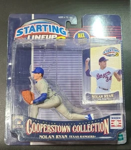 Nolan Ryan Texas Rangers MLB Starting Lineup 2 Figure Cooperstown Collection NEW - Picture 1 of 2