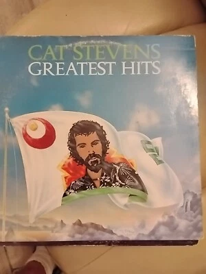 Cat Stevens-Greatest Hits-12" Vinyl LP Comp, Rare Poster-ILPS9310 1st UK 1975  - Image 1 of 2
