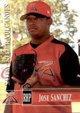 2005 Salem-Keizer Volcanoes Grandstand #27 Jose Sanchez Dominican Republic Card