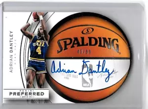 AUTÓGRAFO ADRIAN DANTLEY 2014-15 PANINI PREFERIDO TROQUELADO CERTIFICADO #/99 - Imagen 1 de 1
