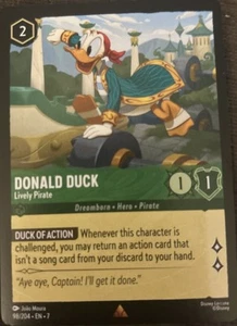 Lorcana Donald Duck Lively Pirate - Picture 1 of 1