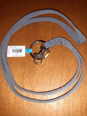 VB Lanyard W/Keyring&Clip  Microfiber Carbon Gray NWT work/school/travel MSRP$29 - Изображение 1 из 4