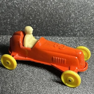 Vintage 1950's Pyro USA Hard Plastic Red #3 Roadster Racing Toy Car R93 - Picture 1 of 5