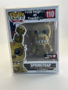 Funko Pop Five Nights at Freddy’s Springtrap #110 GameStop Exclusive, Flocked - Picture 1 of 8