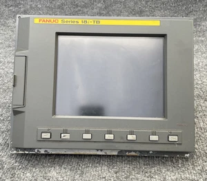 Fanuc 18i-TB A02B-0283-B502 LCD Screen Display Used - Picture 1 of 17