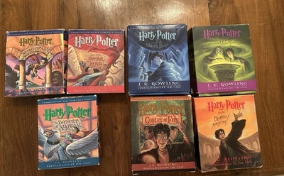 Harry Potter Complete Collection Audio CD Set Books 1 - 7  JK Rowling & Jim Dale - Image 1 of 4