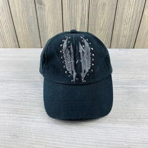 Harley-Davidson Women’s Embroidered Logo Cap Hat Black Vintage Size: Small - Picture 1 of 17