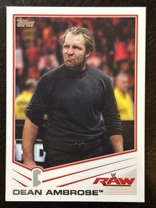 2013 Topps WWE, Dean Ambrose (Jon Moxley) RC, tarjeta #11, RAW - Imagen 1 de 4