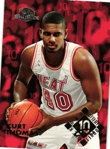 1995-96 Skybox Premium Prize NBA Lottery Picks Kurt Thomas #10 Rookie RC - Bild 1 von 2