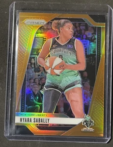 2024 WNBA PRIZM NYARA SABALLY ORANGE PRIZM/99 #87 NEW YORK LIBERTY - Imagen 1 de 2