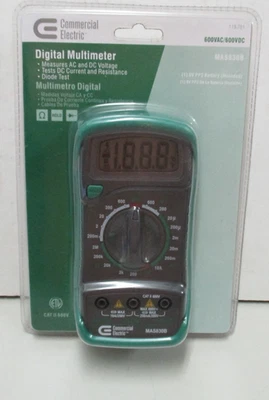 Multímetro digital CE 600VAC/600VDC MAS830B - Imagem 1 de 2