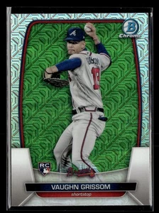 2023 Bowman Chrome #42 Vaughn Grissom Mojo Refractors MLB RC - Picture 1 of 2