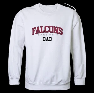 W Republic Seattle Pacific University Falcons Dad Crewneck Sweatshirt - xl - Picture 1 of 1