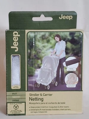 Insect Netting for Stroller Carrier Infant Baby Protection Jeep BNIB NEW - Image 1 of 4