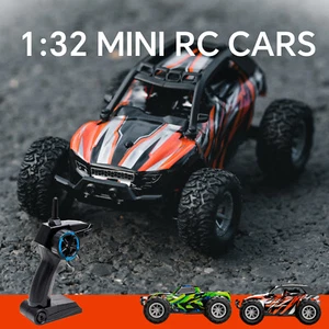 RC Trucks Car 1:32 2.4G 4WD High Speed Remote Control Racing Off Road Kids Gift - Picture 1 of 18