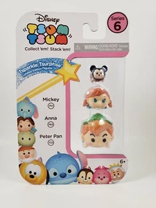 Tsum Tsum Series 6 Mickey Mouse Anna And Peter Pan Tsparkle Surprise Limited Ed - Picture 1 of 2