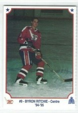 1994-95 Lethbridge Hurricanes (WHL) Byron Ritchie