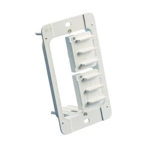 CADDY MP1P Single 1-Gang Plastic Drywall Bracket Face Wall Plate Mount Mud Ring - Picture 1 of 1