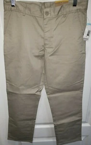 DOCKERS girls NEW NWT khaki SCHOOL UNIFORM PANTS size PLUS 14.5 14 1/2 msrp 34.0 - Picture 1 of 2