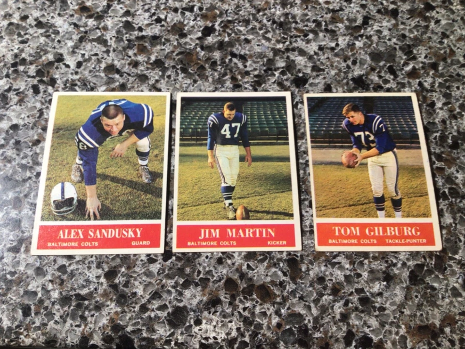 U-Pick 1964 Philadelphia football commons/minor stars/RC  - PICK ANY CARD(S) - Image 1 of 1