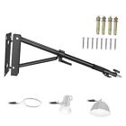 Ring Light Wall Mount Boom Arm 57.87"/147cm with Triangle Base, Ring Light 