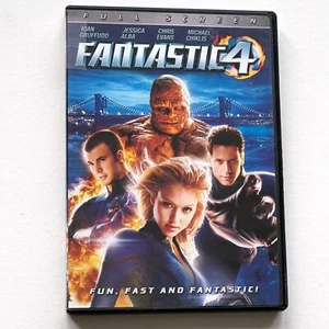 Fantastic 4 Movie 2005 Jessica Alba DVD Marvel Full Screen Fantastic Four Evans - Picture 1 of 2