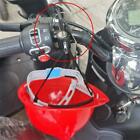 Motorcycle Helmet Lock Alarms Motorbike Helmet Lock Kit for Motorcycle Parts