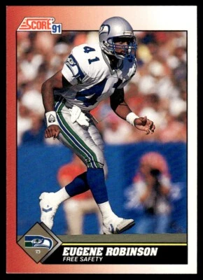 1991 Score Eugene Robinson Seattle Seahawks #141 - Image 1 of 2