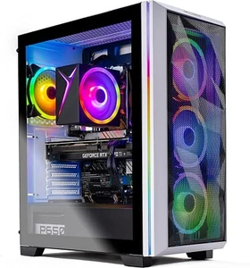 NEW Skytech Chronos RTX 4070 Ti PC Desktop ST-CHRONOS-0638-W-AM Ryzen 7 5700X - Picture 1 of 5