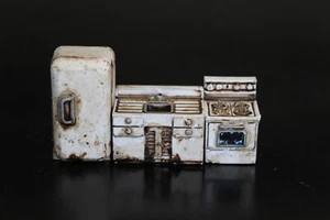 Fallout Wasteland Warfare Painted Kitchen Set Post Apocalyptic Scatter Terrain - Picture 1 of 1