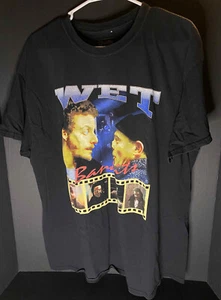 Wet Bandits Chalk Line Graphic Black Mens XL Casual Movie - Picture 1 of 7