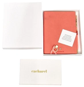 Cuaderno CACHAREL rosa salmón 132 páginas 15 x 11 cm página forrada en blanco precio de venta sugerido por el fabricante 33 GBP - Imagen 1 de 9
