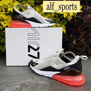 ❤️Neu mit Karton & Original Nike® Air Max 270 Turnschuhe Light Bone & Hot Punch UK Größe 8,5 - Bild 1 von 20