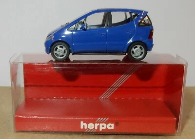 Herpa Ho 1/87 Mercedes-Benz Tetto Apribile Blu Chiaro #022385 IN Box - Immagine 1 di 4