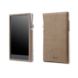 For Astell&Kern A&futura SE100 , Handmade MITER PU Leather Case Cover