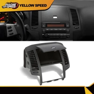 Fit For 2005-2006 Nissan Altima Dash Radio Center AC Air Vent Trim Bezel Storage - Image 1 of 4