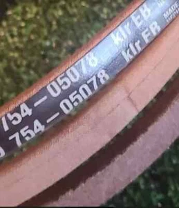 MTD CUB CADET TROY-BILT 50" OEM ELITE DECK BELT W/KEVLAR 754-05078 954-05078 - Picture 1 of 2
