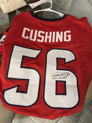 Brian Cushing Houston Texans Authentic Jersey JSA Certified - Image 1 of 4