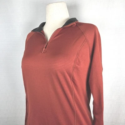 5.11 Tactical Long Sleeve Quarter Zip Pullover Top Women's L Hiking Activewear - Image 1 of 4