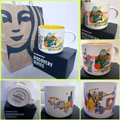 NEW Starbucks NEW YORK CITY Discovery Series Collection 14oz 414 mL Mug In Box - Image 1 of 4