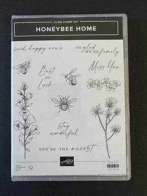Carimbos de borracha Stampin Up Honeybee Home Flowers 157943 - Imagem 1 de 3